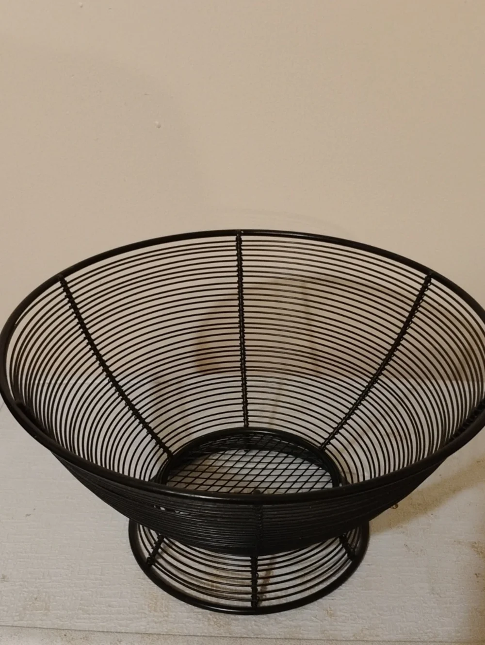Black Wire Decorative Fruit Bowl - Home Accents
